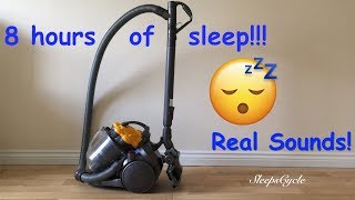 8 hours of relaxation | sleep | study, with the sound of a vacuum cleaner(black screen)