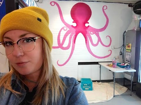 Octopus Wants to Fight Mural - Timelapse