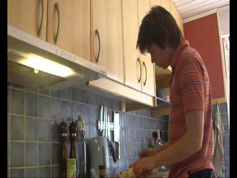 mellanmål, fruktsallad