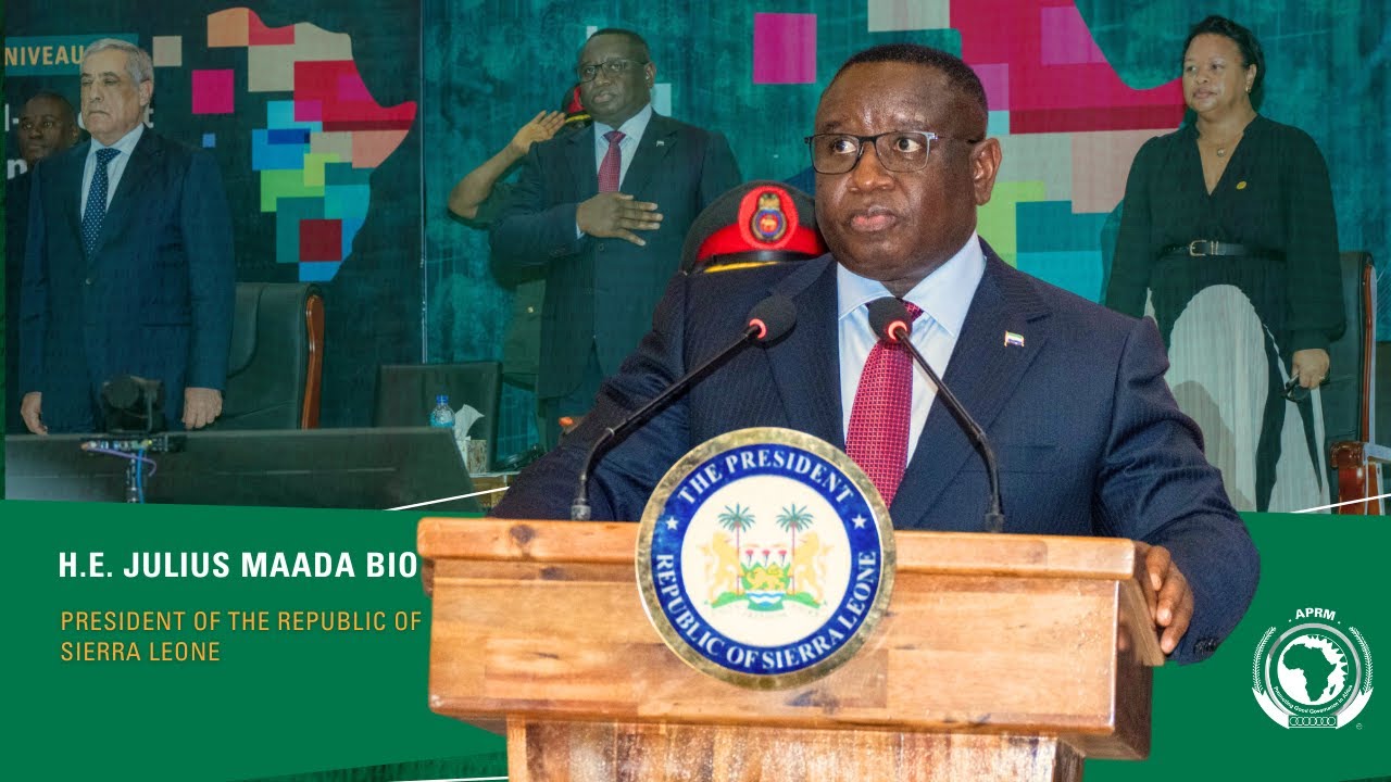 SSTrC Opening Remarks -  H.E. Julius Maada Bio, President of Sierra Leone