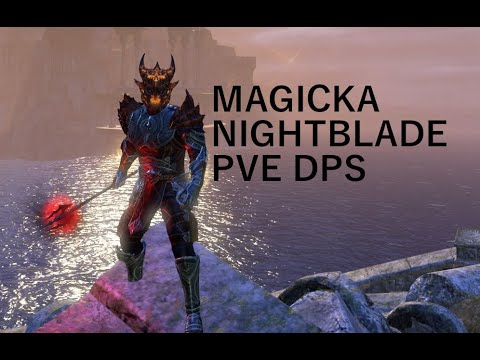 ESO Magicka Nightblade PVE DPS build: Greymoor: NO TRIAL SETS