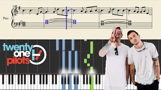 twenty one pilots: March To The Sea - Piano Tutorial + Sheets