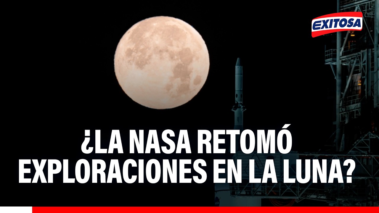 🔴🔵 ¿La NASA retomó exploraciones en la luna para que sea habitada por la humanidad?