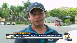 REAL ID system leads to hours-long DMV waits