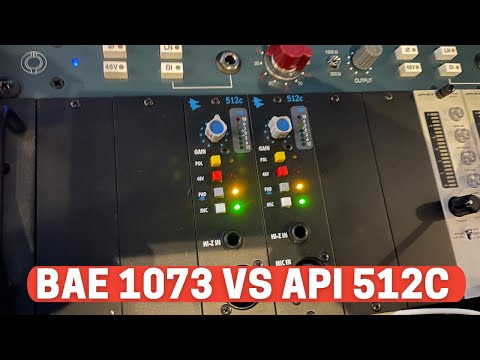 BAE 1073 vs API 512C | VOCALS!!!