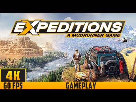 Expeditions: A MudRunner Game - Gameplay (4K 60FPS) No Commentary