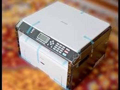 Ricoh SP 210SU Multi function Laser Printer Unboxing Review