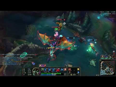 League of Legends Ft Warwick On Jungle (Game 1314 Patch 7.21)