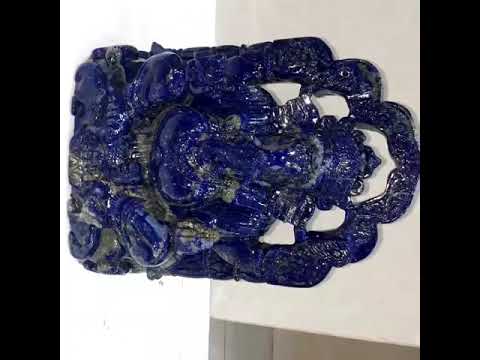 Ganeshji Lapiz Lazuli Stone Made