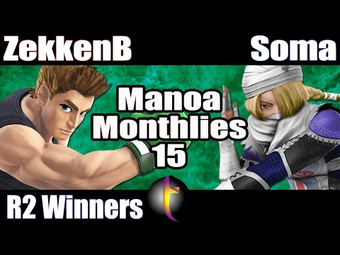 MM15 Singles: SSB Wii U - WR2 - ZekkenB vs Soma