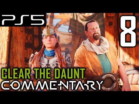 Horizon Forbidden West Walkthrough Part 8 - Clearing The Daunt  (PS5 Gameplay 4K)