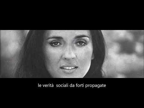 Addio Lugano - Maria Carta - Pietro Gori - con sottotitoli