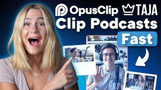 OpusClip + Taja AI Tutorial: Clip a Podcast and Auto-Optimize the Upload for SEO