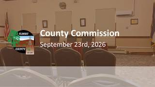 Elbert County - County Commission - 9/23/2026