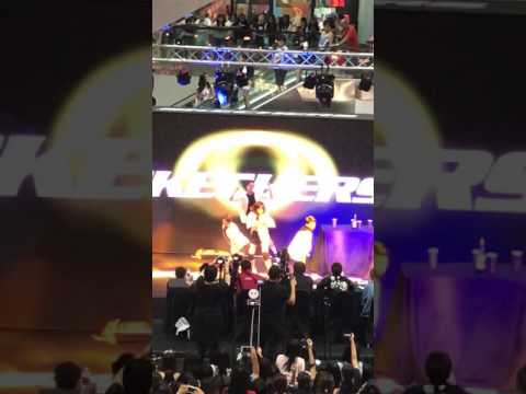 Exo skechers event in Singapore ; 100617 - STARRESECONDS (1st runner up)