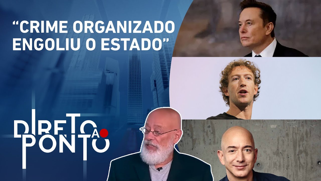 Pondé: “Governo acha que o problema do Brasil é o Elon Musk, Zuckerberg ou Bezos” | DIRETO AO PONTO