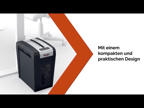Artikelvideo 1 für Rexel Secure MC6-SL Aktenvernichter mit Partikelschnitt P-5, 2 x 15 mm, bis 6 Blatt, schwarz, Artikelnummer 437204