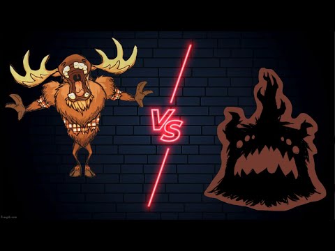Woodie moose VS Shadow Pieces boss fight (BETA Reworked)