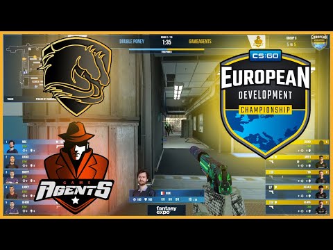 ELIMINATION GAME | GameAgents vs DBL Poney | European Development Championship 3 - HiGHLiGHTS | CSGO
