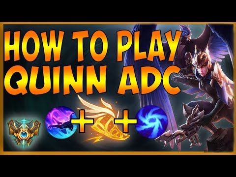 #1 QUINN SHOWS YOU HOW TO PLAY QUINN ADC IN HIGH ELO - League of Legends