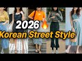 Korean Street Style Outfit Ideas 2023 Korean Street Fashion Korean Girl Outfit Design Ideas