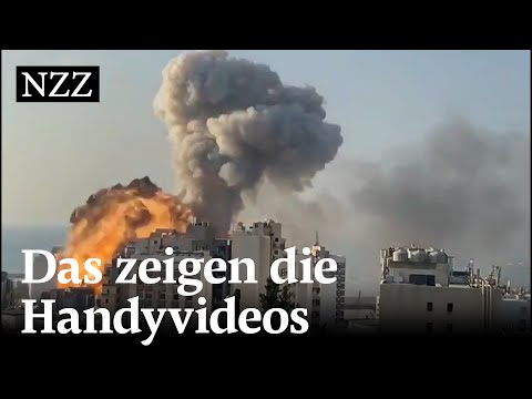 Explosionen in Beirut: Das zeigt die Videoanalyse