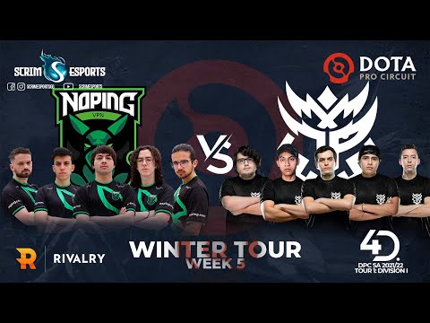 NoPing e-sports vs Thunder Predator - DPC SA 2021/22 Tour 1: Division I - Winter Tour - Week 5