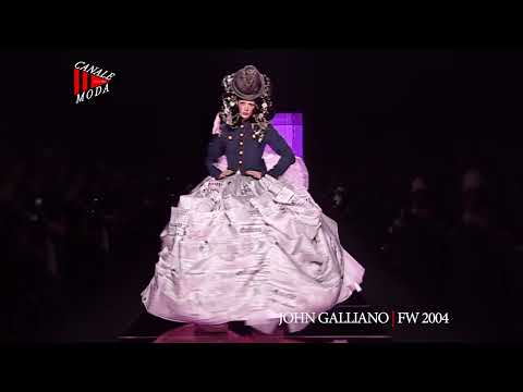 JOHN GALLIANO Fall Winter 2004 Paris 4K - Canale Moda