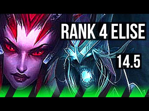 ELISE vs KARTHUS (JNG) | Rank 4 Elise, 6/2/6, Dominating | JP Master | 14.5