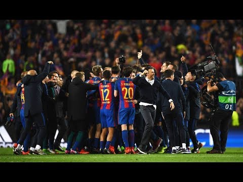 LA REMONTADA - Barcelona vs PSG  - UEFA Champions League
