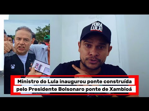 Ponte que Bolsonaro construiu em Xambioá-TO acaba de ser inaugurada 