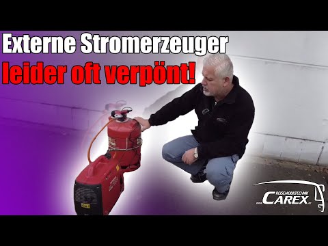 Externe Stromerzeuger leider oft verpönt!