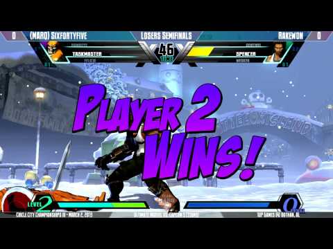 CCC3 - UMvC3 - Singles - [MARQ] Sixfortyfive vs Raekwon