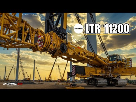 Liebherr LTR 11200 A Timeless Symbol of Power #liebherr #crane 