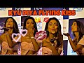 Shriya Saran Giving Flying Kisses To Media At Red Carpet Of Kajol S Web Series TRAIL