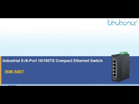 ISW-500T Industrial Unmanaged Fast Ethernet Switch
