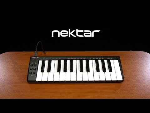 Демонстрация MIDI клавиатуры Nektar SE25