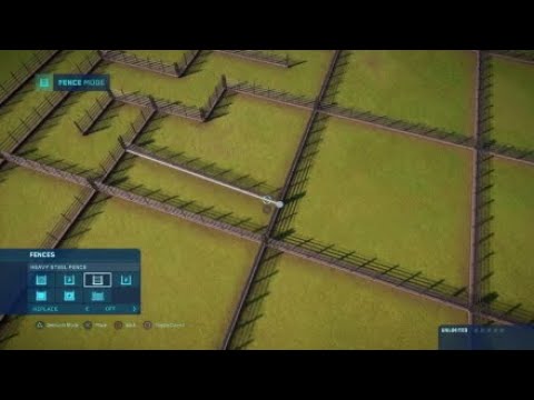How to build a racing maze for dinos JURASSIC WORLD EVOLUTION