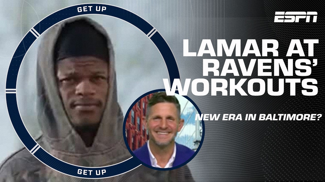 'IT'S A BIG DEAL!' 👀 - Dan Orlovsky on Lamar Jackson arriving for voluntary workouts | Get Up