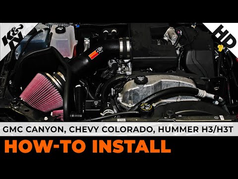 GMC Canyon, Chevy Colorado, Hummer H3/H3T [#63-3065] Air Intake installation