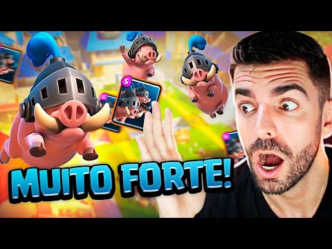 MUITO FORTE!!!NOVO DECK DE PORCOS REAIS NO CLASH ROYALE!