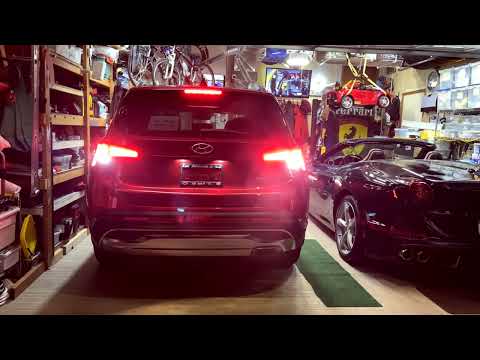 2022 Hyundai Santa Fe Reverse Lights upgrade to LED
