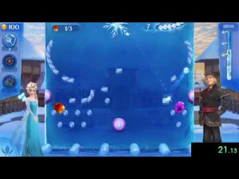 Frozen Free Fall: Icy Shot Level 4 Speedrun 33:31