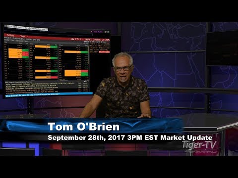 September 28th 3PM EST Market Update with Tom O'Brien on TFNN