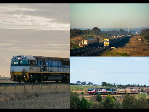 CF4410 leads SCT Freight 1PM9 | SCT Freights on the Western VIC SG line (4K)