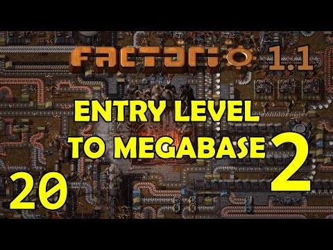 EXPRESS BELTS AND LAND FILL - Factorio 1.1 - Entry Level To Megabase 2! - Let's Play Tutorial! Ep 20