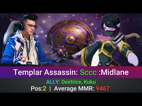 Templar Assassin Perspective by Sccc | @1440p | Midlane Pos:2 | ALLY: Destrice, Kuku |5856894532