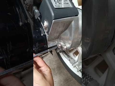 How to change gear oil on a Honda Vario motorbike? #vario #gearbox