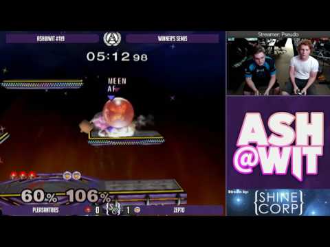 Pleasantries (Samus) vs AF | Zepto (Ice Climbers) - ASH@WIT #119 Melee Winner's Semis
