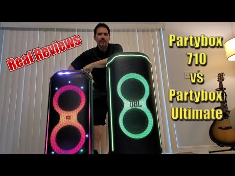 JBL Partybox 710 vs JBL Partybox Ultimate  - Comparison - Real Reviews